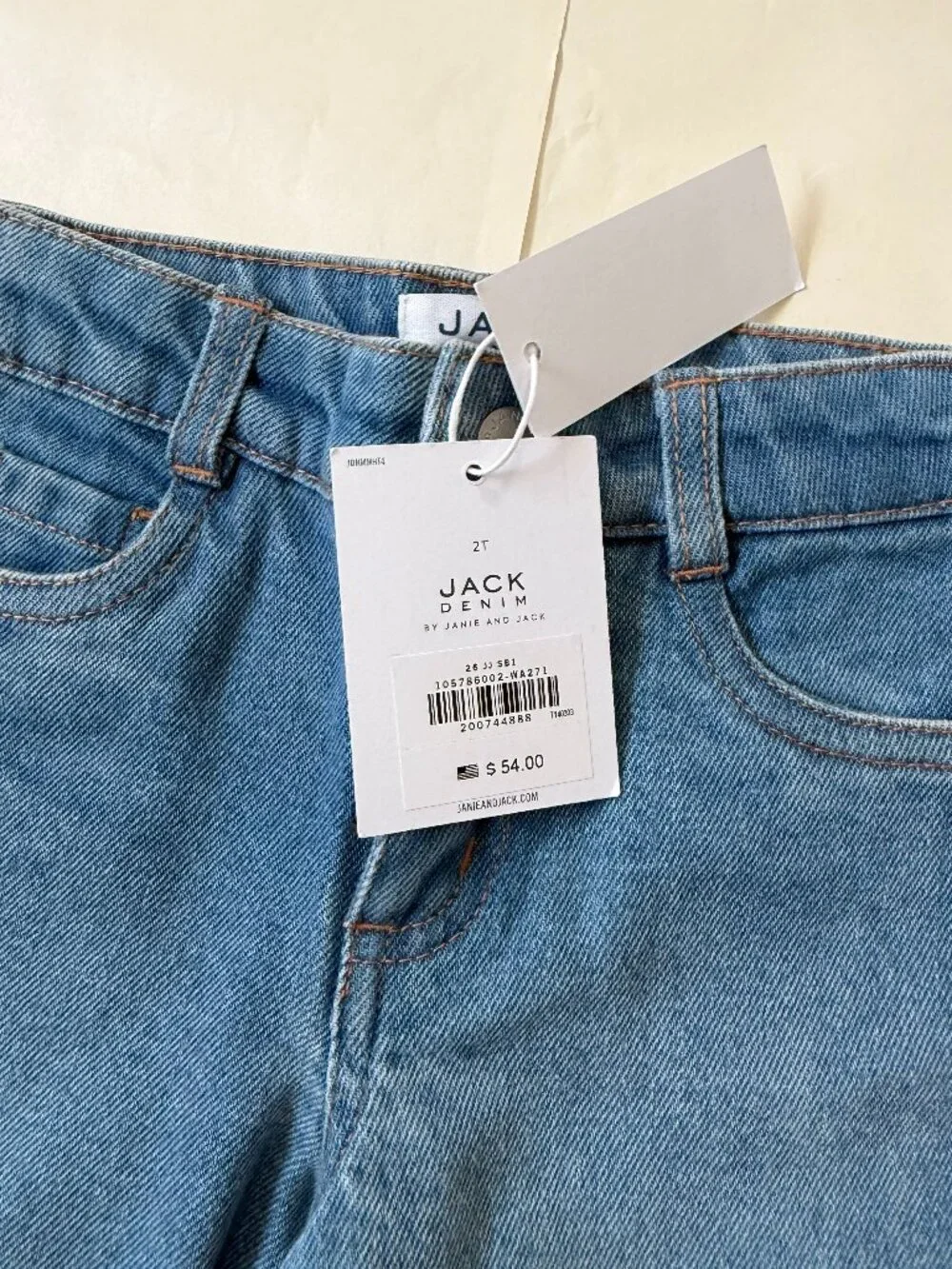 Janie and Jack wideleg Jeans